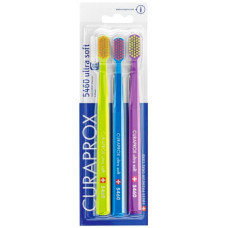 Набор зубных щеток Curaprox 5460 Ultra Soft 3 шт